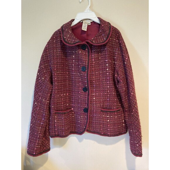 Max Studio Women's Button Down Jacket Size 12 #58822 - Picture 1 of 5